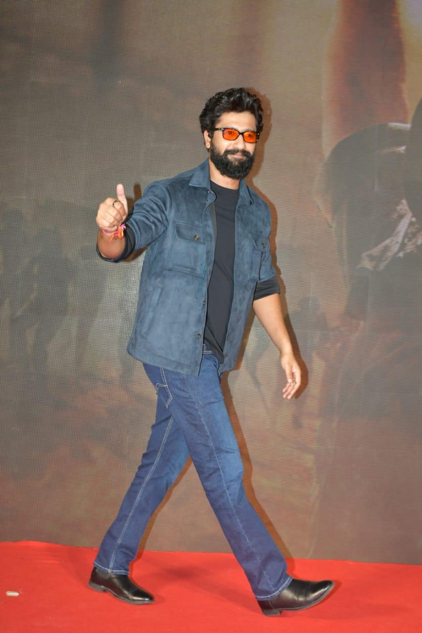 The dynamic Vicky Kaushal was in the house at the Gadar 2 success bash.